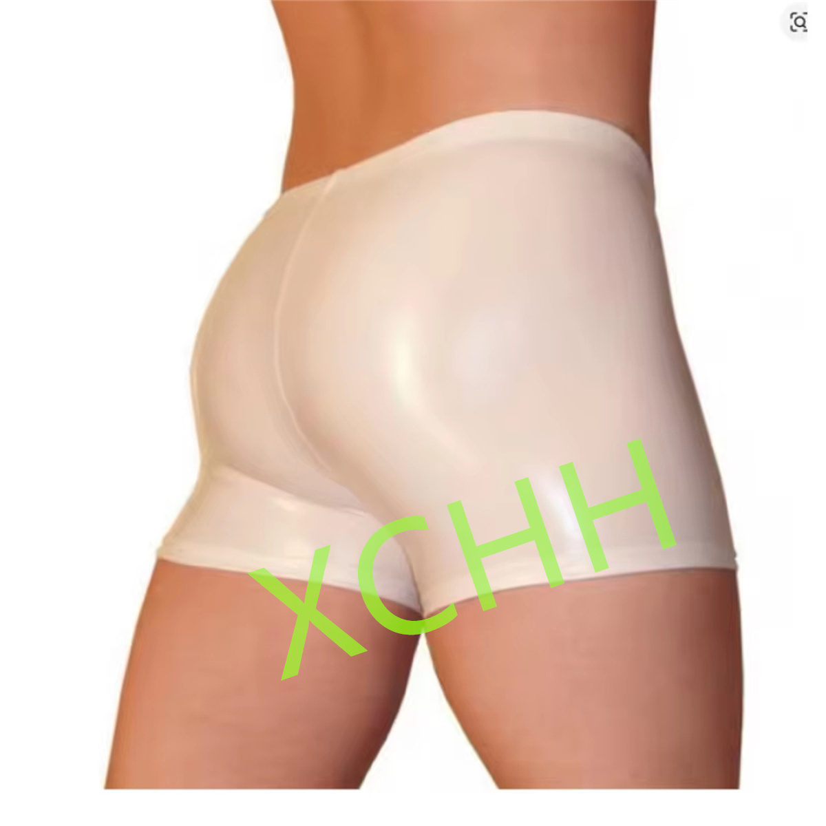 Latex Men Shorts Rubber Pantie - Boyshort Underwear review and price